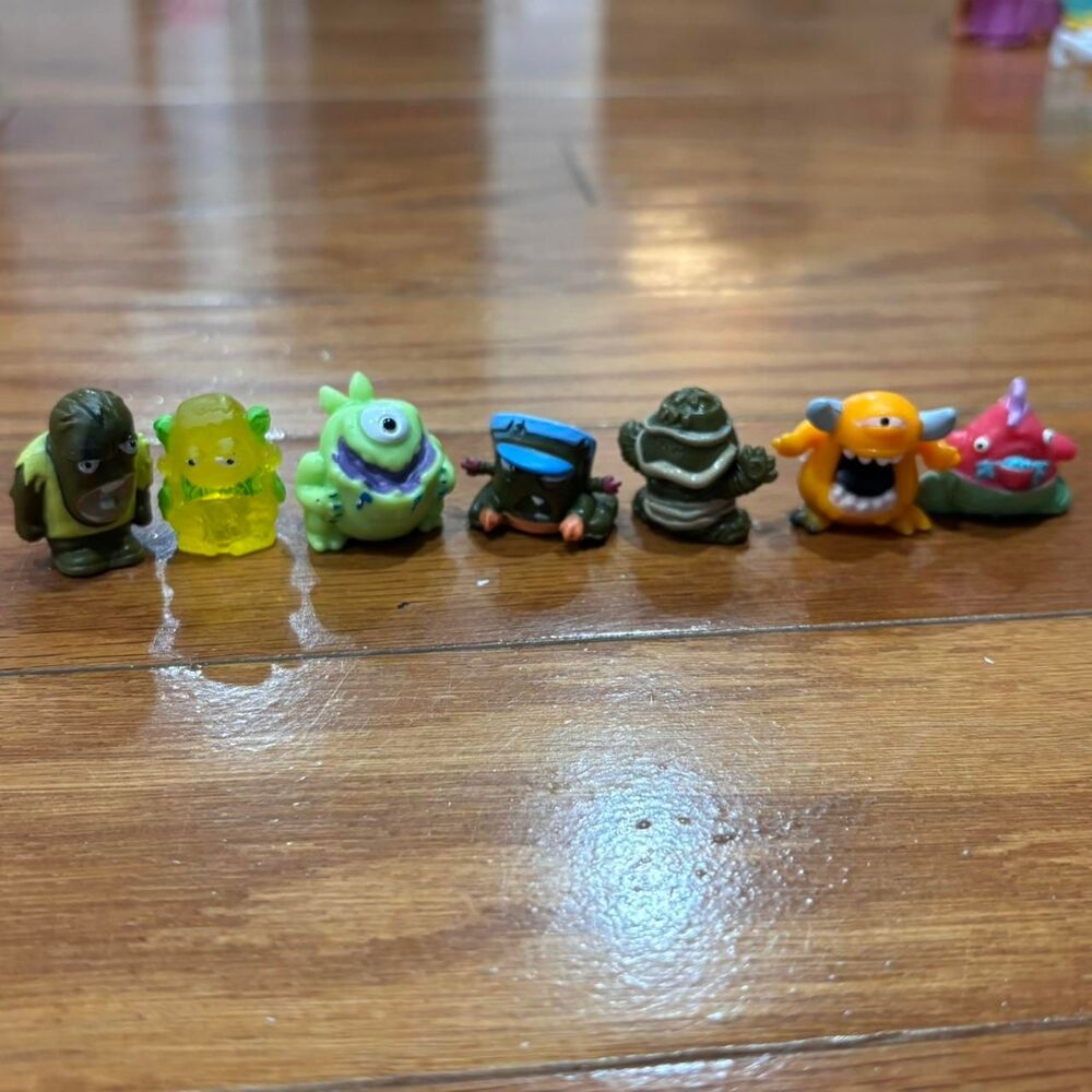 TRASH PACK GROCERY GANG Set of 7 Lot Bundle Children's Boy's Toy Collectibles B1